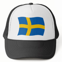 Sweden Flag Hat by livingflags Sweden Flag Hat