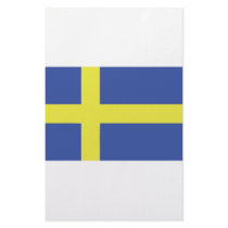 sweden flag icon stationery