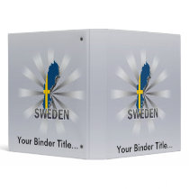 Sweden Flag Map 2.0 Binder