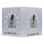 Sweden Flag Map 2.0 binders