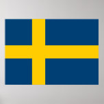 Sweden Flag Posters
