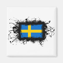 Sweden Flag Refrigerator Magnets
