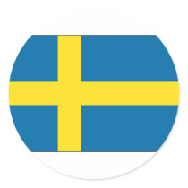 Sweden Flag stickers