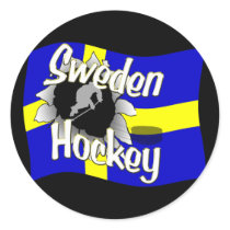 Sweden Hockey Sticker