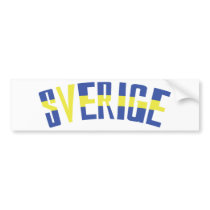 sweden icon bumper stickers