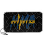 Sweden MMA black doodle speaker