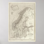Sweden, Norway, and Denmark posters