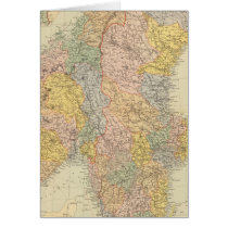 Sweden, Norway Greeting Card