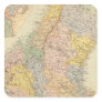 Sweden, Norway Square Stickers