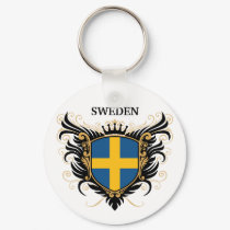 Sweden [personalize] keychains