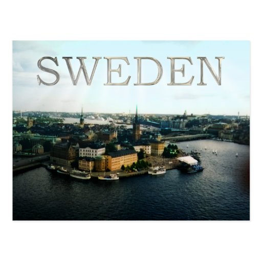 Sweden Postcard Zazzle