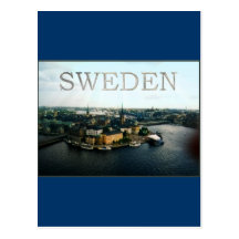 Sweden Postcard
