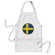 Sweden quality Flag Circle Apron