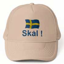 Sweden Skal! Trucker Hats