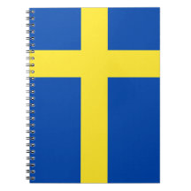 sweden spiral note book