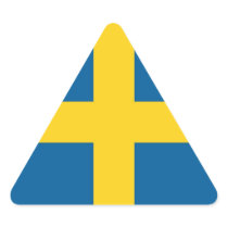 sweden triangle stickers
