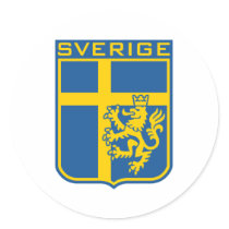 Sweden Sverige stickers