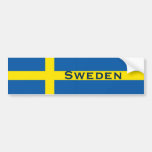 Sweden Swedish Flag Bumper Stickers