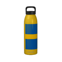 Sweden - Swedish Flag Drinking Bottle