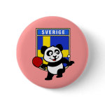 This is a cute shirt for table tennis players and fans. Panda loves to play table tennis in front of this flag of Sweden! This table tennis panda shirt is a great gift for table tennis players and fans!