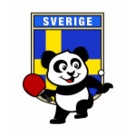 This is a cute shirt for table tennis players and fans. Panda loves to play table tennis in front of this flag of Sweden! This table tennis panda shirt is a great gift for table tennis players and fans!