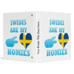 Swedes are my Homies Vinyl Binders