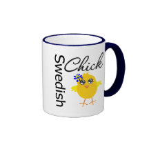 Swedish Chick Mugs