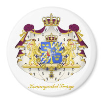 Swedish Coat of Arms Refrigerator Magnets