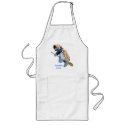 "Swedish Cook" Kitchen Witch Riding Spoon apron