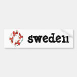 Swedish Dala Horses bumper stickers