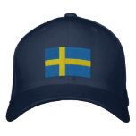 SWEDISH DRINKING TEAM EMBROIDERED BASEBALL CAP