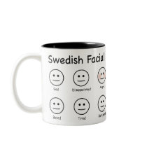 Swedish Facial Recognition Scale Mug