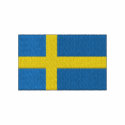 Swedish Flag embroidered shirts by cowboyannie Swedish Flag embroidered shirts