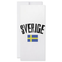 swedish flag icon rack cards