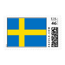 Swedish Flag postage