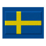 Swedish Flag Postcard