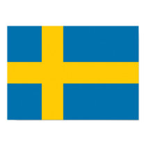 Swedish Flag Poster posters by Shirtuosity Swedish Flag Poster posters