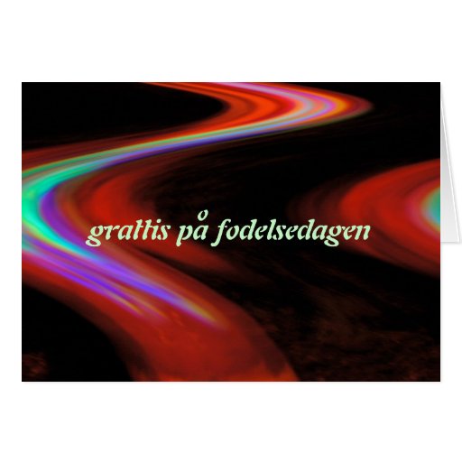 Swedish Happy Birthday Card Zazzle