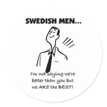 Swedish Men Are Best stickers