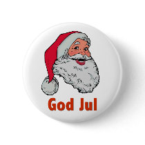Swedish/Norwegian Santa Button