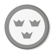 Swedish Roundel Magnet by jmagnum Swedish Roundel Magnet