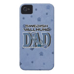 Swedish Vallhund DAD Case-Mate iPhone 4 Case