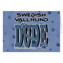Swedish Vallhund DUDE Cards