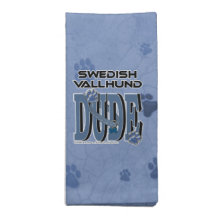 Swedish Vallhund DUDE Cloth Napkins