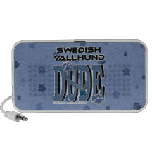 Swedish Vallhund DUDE iPod Speaker