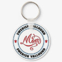 SWEDISH VALLHUND mom keychain