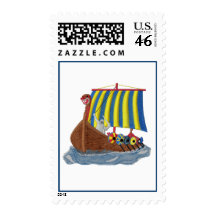 Swedish Viking Ship Stamps