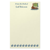 Swedish Viking Ship stationery