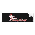 Sweep the Leg 80s Karate Parody bumper stickers by BoogieMonst Sweep the Leg 80s Karate Parody bumper stickers