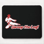 Sweep the Leg 80s Karate Parody Mouse Pad